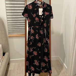 Christy Dawn Sebastian Dress Thulian Garden Medium $238 Black Vintage Inspired